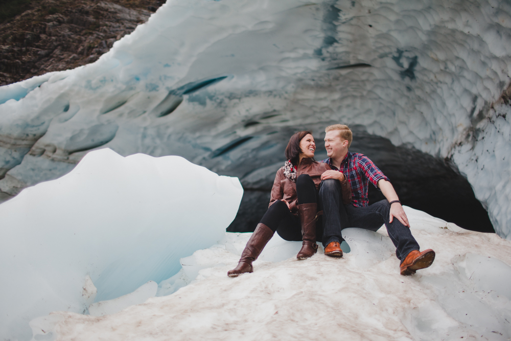 Davis & Lynsey | Engaged | Big Four Ice Caves, WA