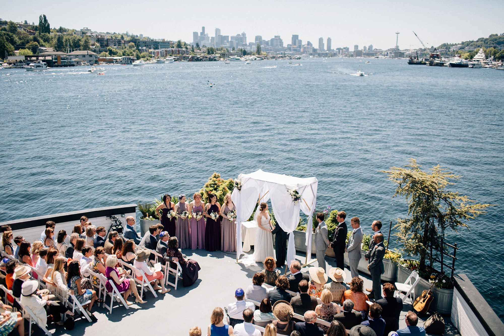 Skansonia Ferry Boat Wedding