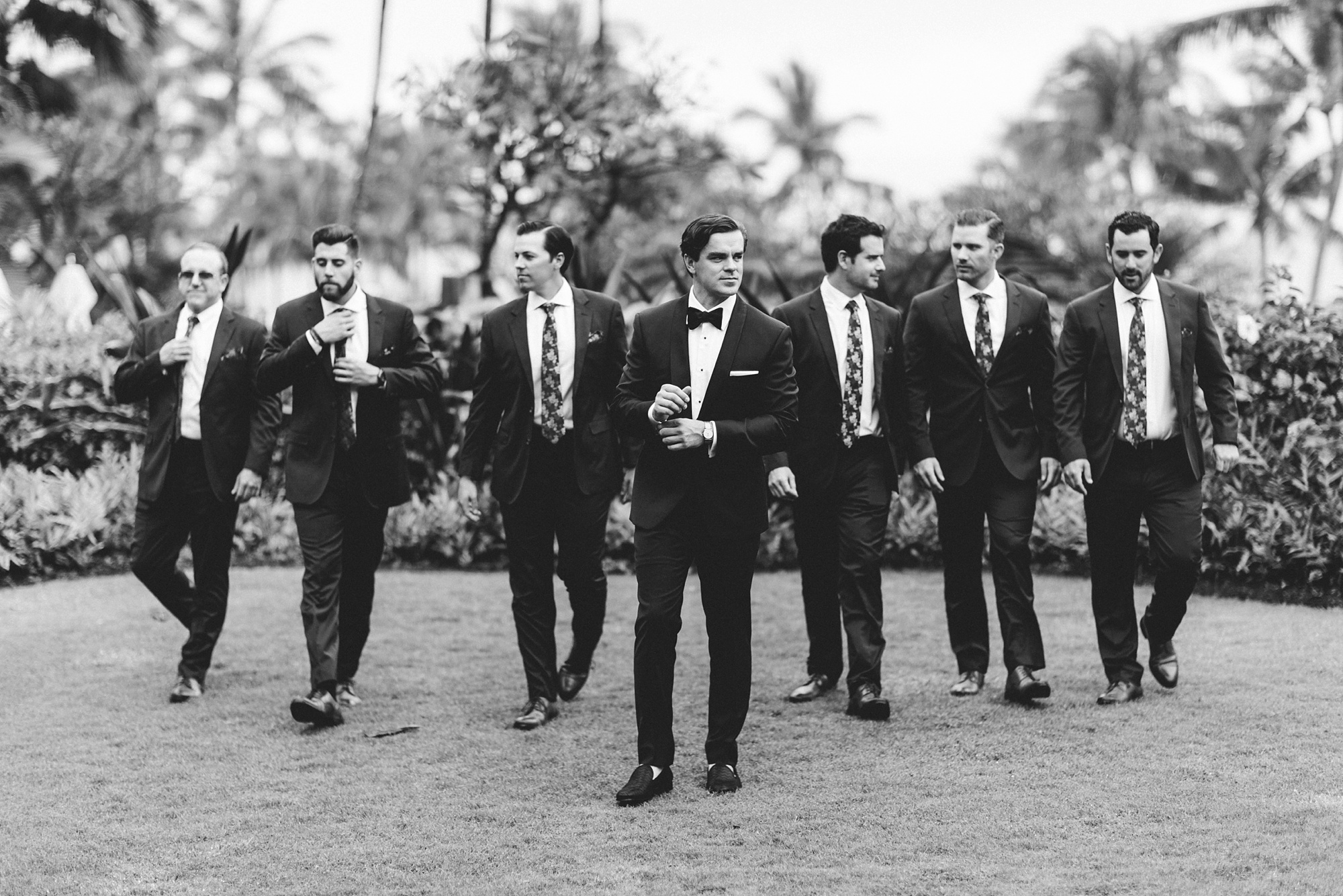 hawaii groomsmen
