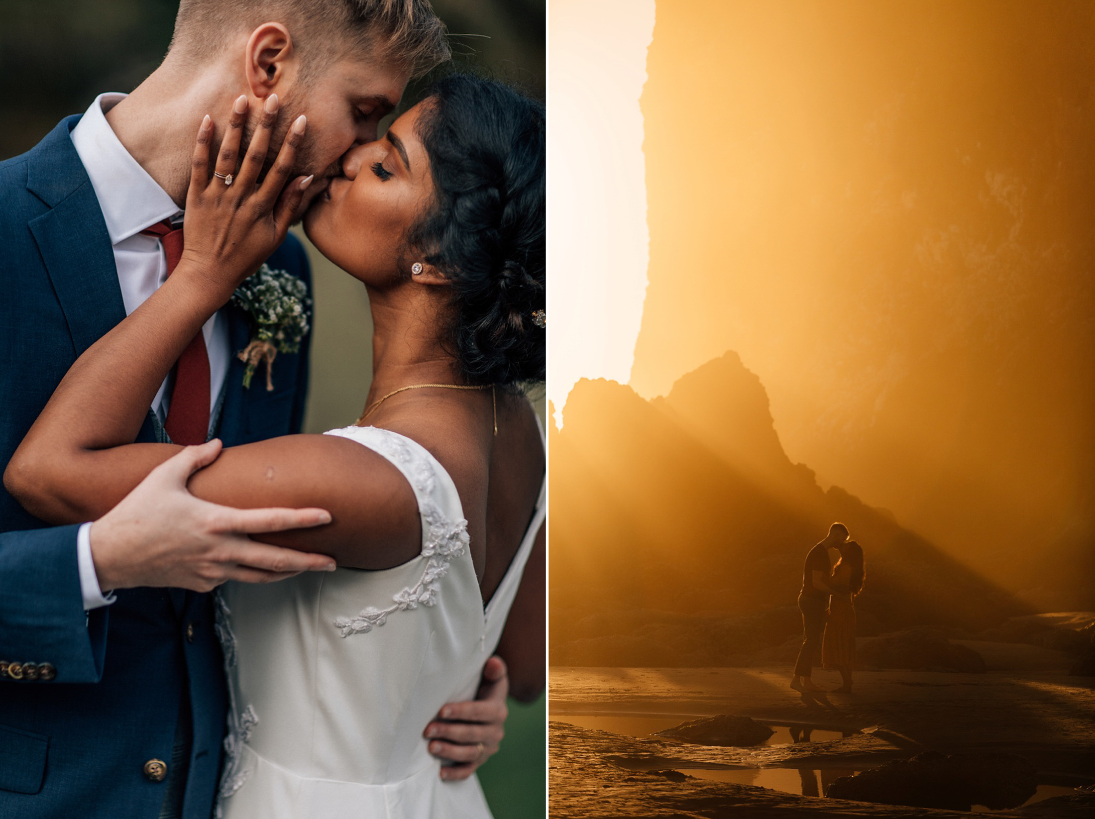 cannon beach engagement session