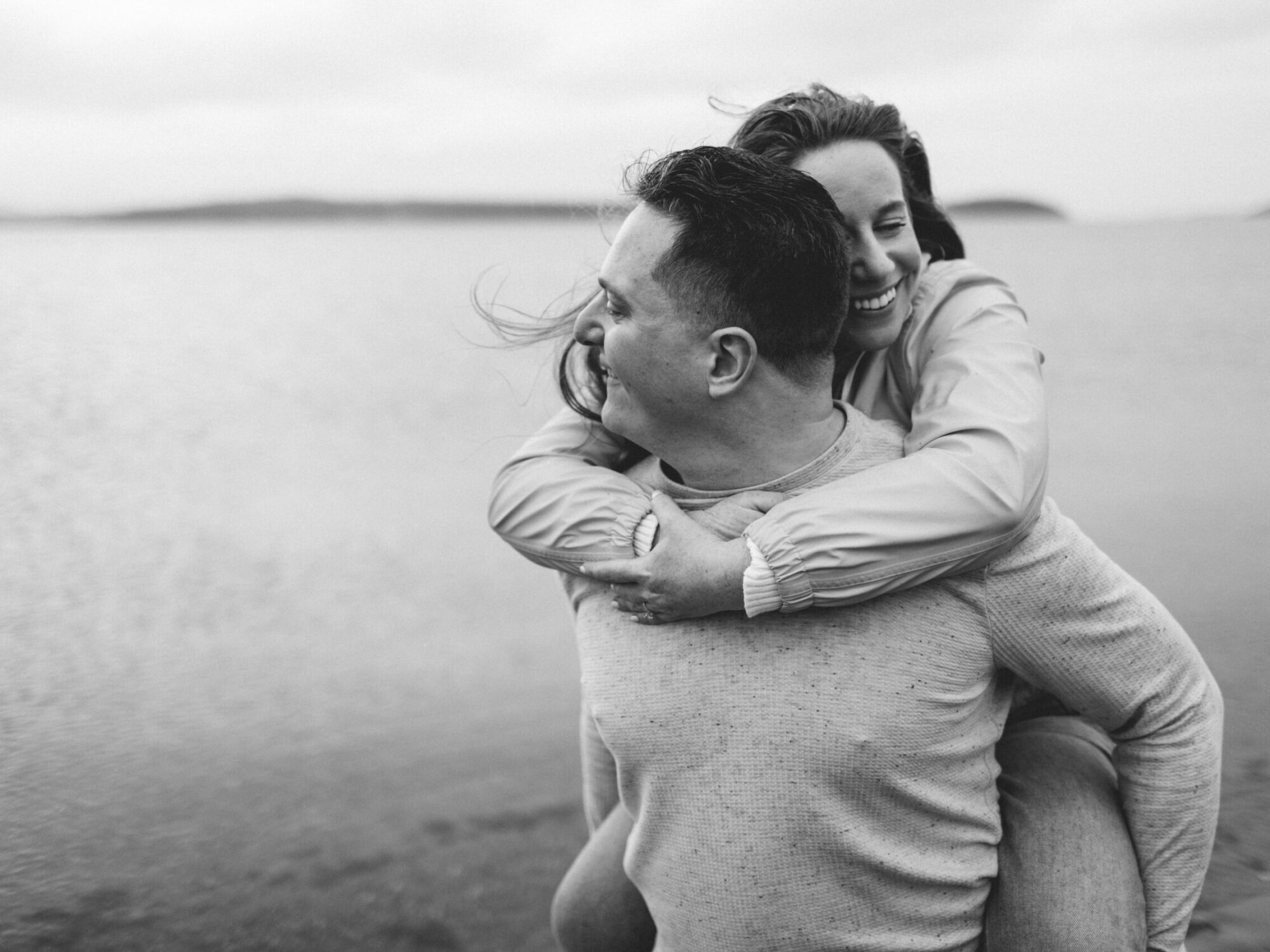 lopez island engagement session