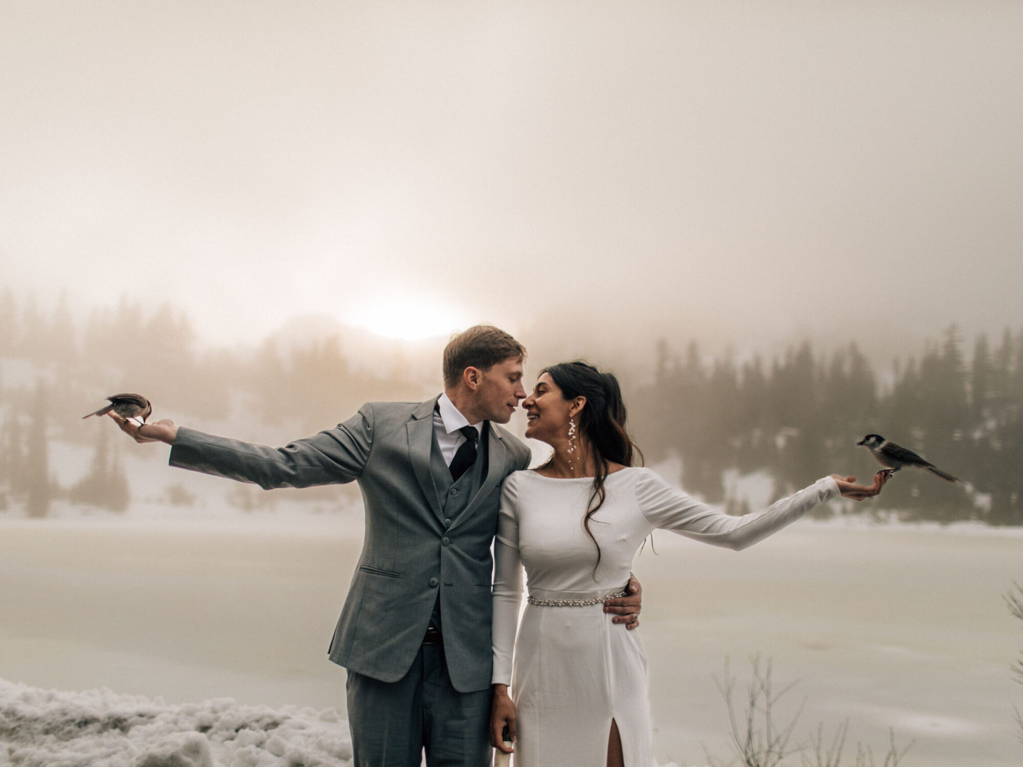 Brady & Tara // Mt. Baker Elopement/Wedding In The Wilderness